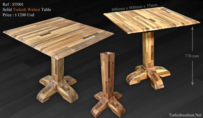 Walnut table