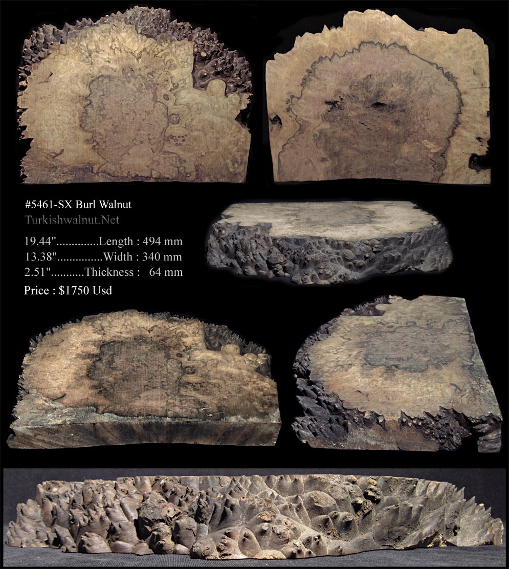 Exotic_burl_walnut_slab_wooden_base_pedestal_large_big_piece