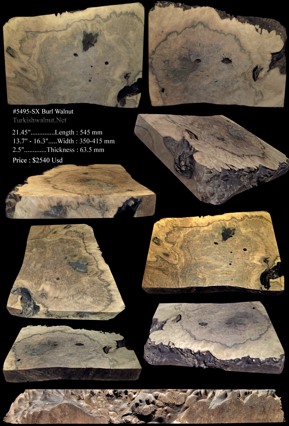 exotic_burl_turkish_walnut_slabs_wooden_bases_pedestals_large_big_pieces
