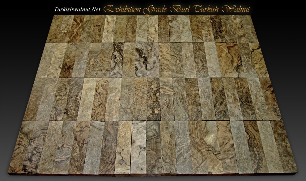burl walnut blanks