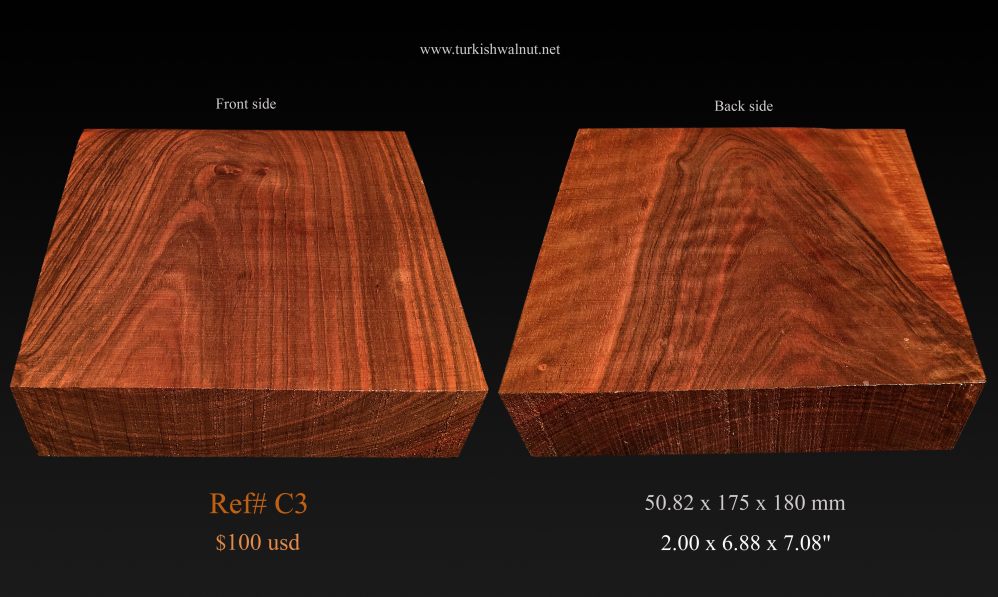 Turkish walnut bowl blank