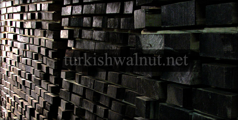 selected turkish
 walnut stock blanks